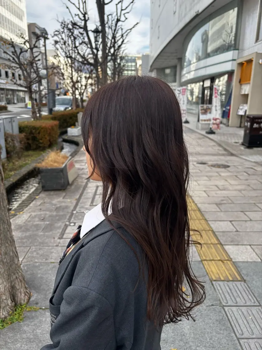 ロング カラー ブラウンカラー あすか/ 松本/モデル様募集中のヘアスタイル