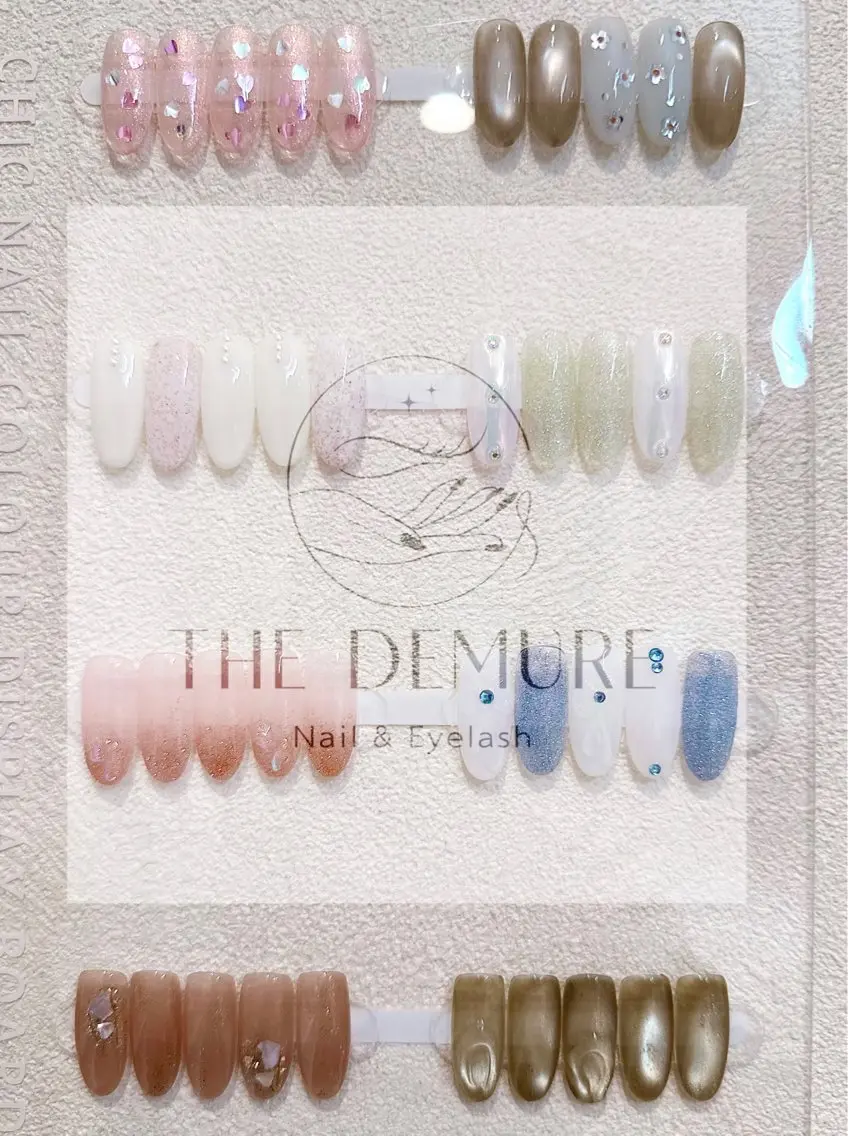 ネイル ハンドネイル ハンドケア Demure リサ銀座店のネイルデザイン