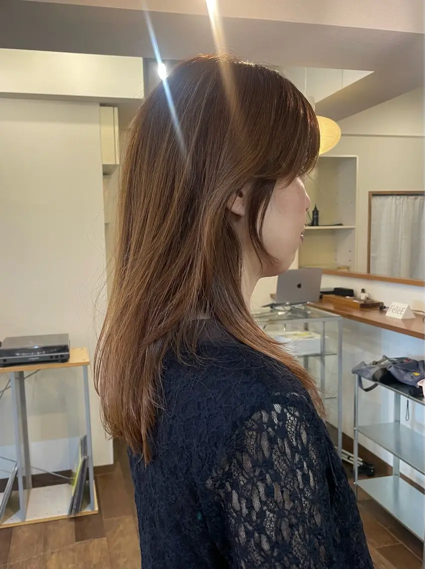 セミロング NEWOPEN/ 髪質改善/イサミのヘアスタイル
