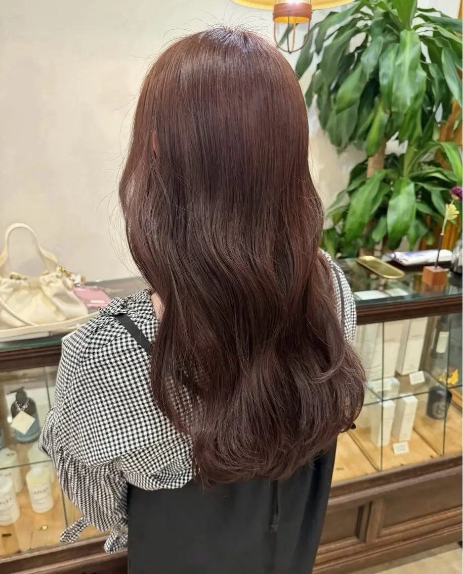 ロング カラー Rina 𓍯のヘアスタイル