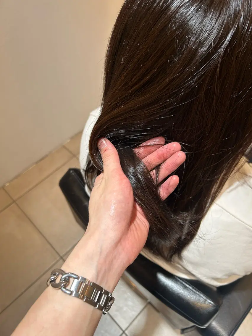 ロング カラー ヘアカラー ダブルカラー/ 艶カラー／こうきのヘアスタイル