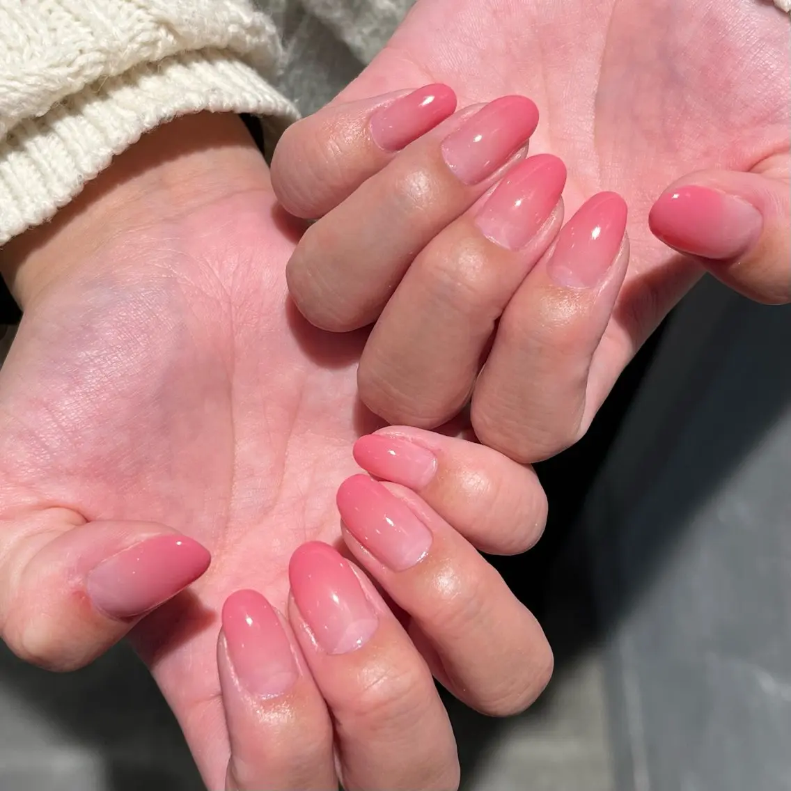 ネイル グラデーション ピンク MODE K's🧸 tanakaのネイルデザイン