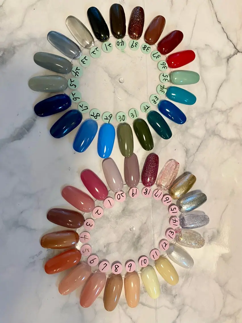 【オフ有】フレンチ+ラメライン付 0円の写真