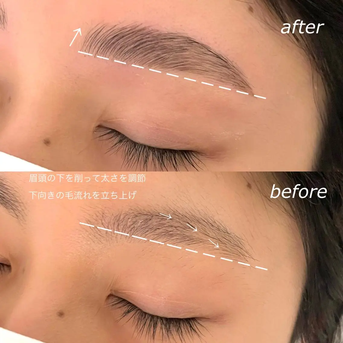 マツエク・マツパ アイブロウ ハリウッドブロウリフト 吉祥寺kasumi 🌛eye/browのマツエク・マツパデザイン