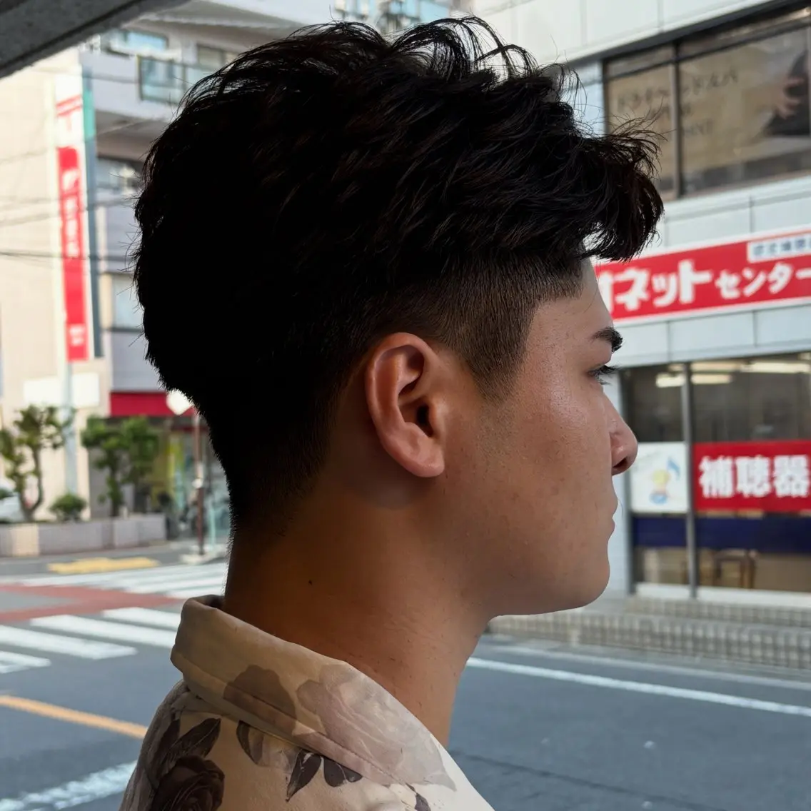 メンズ フェザーパーマ メンズパーマ KATO ✂️のヘアスタイル