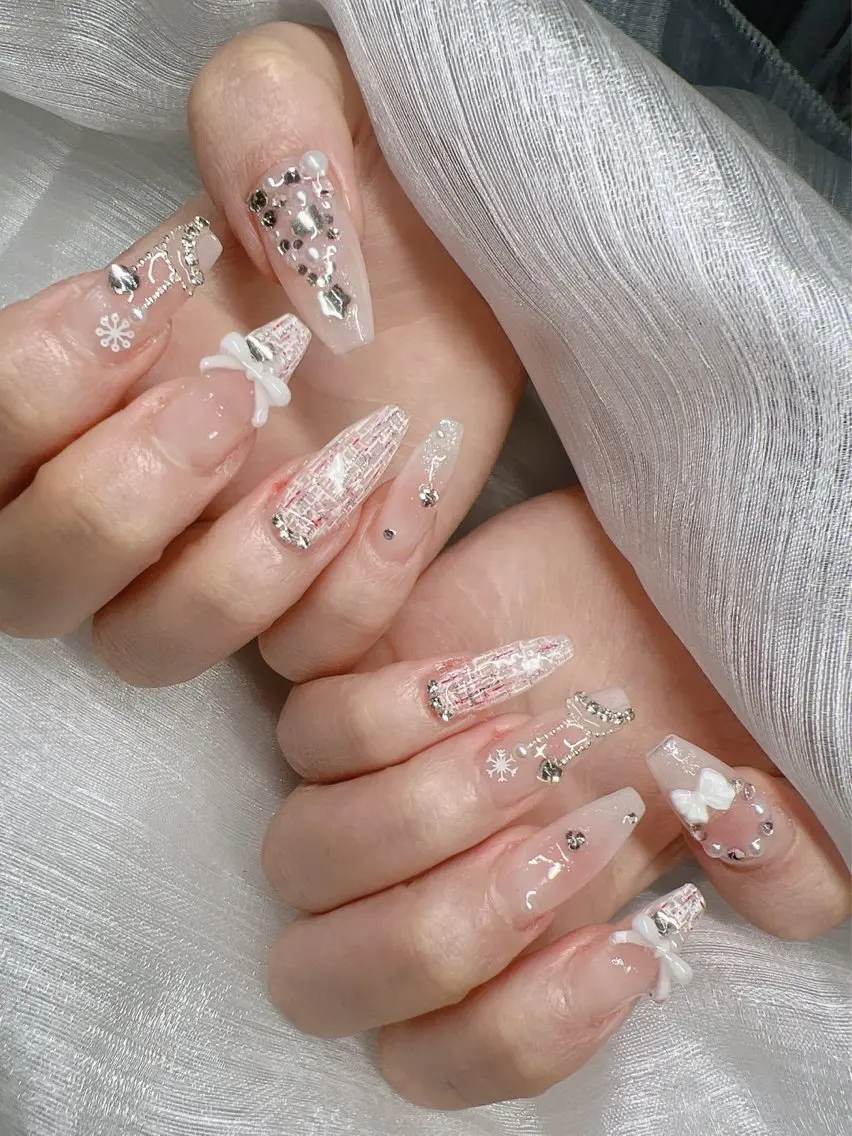 ネイル ハンドネイル Lee Nails チップ長さだし専門店のネイルデザイン