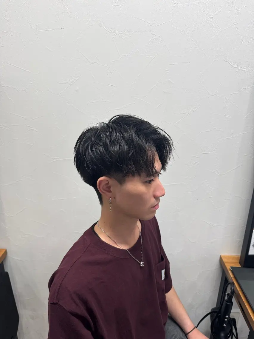 メンズ カット ヘッドスパ 深野 ちさとのヘアスタイル
