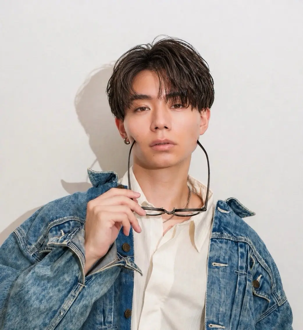 メンズ 帖佐 明浩のヘアスタイル