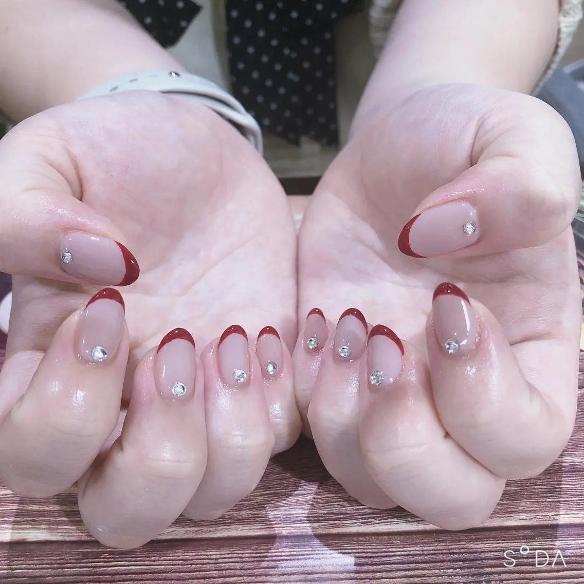 ネイル フレンチネイル ハンドネイル 吉野✨ ネイルデザイナー✨のネイルデザイン