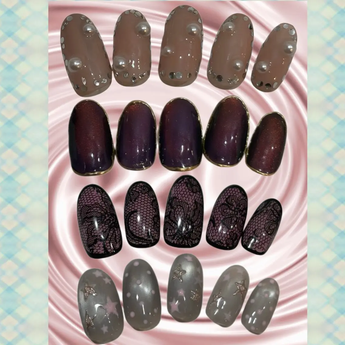 ネイル ハンドネイル ˖ ࣪⊹GRACE モモ✩⡱のネイルデザイン