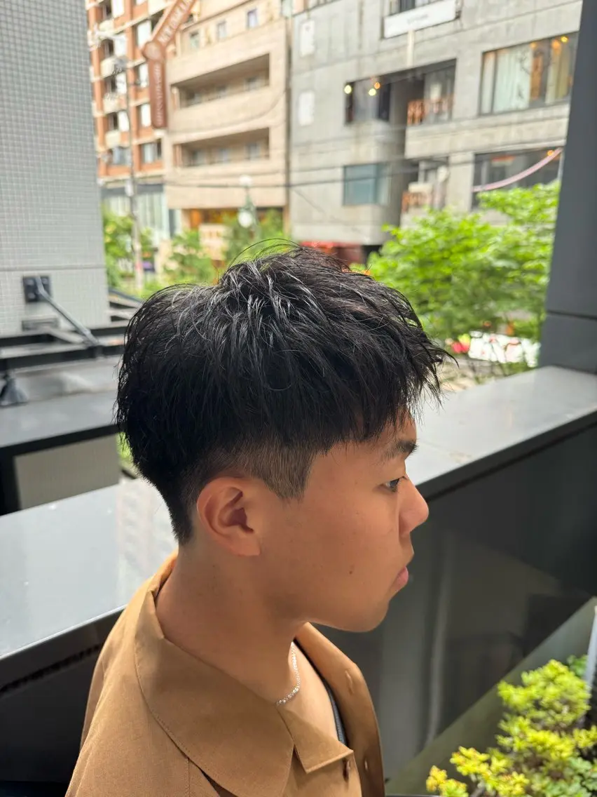 メンズ カット ヘッドスパ 河野 悠のヘアスタイル