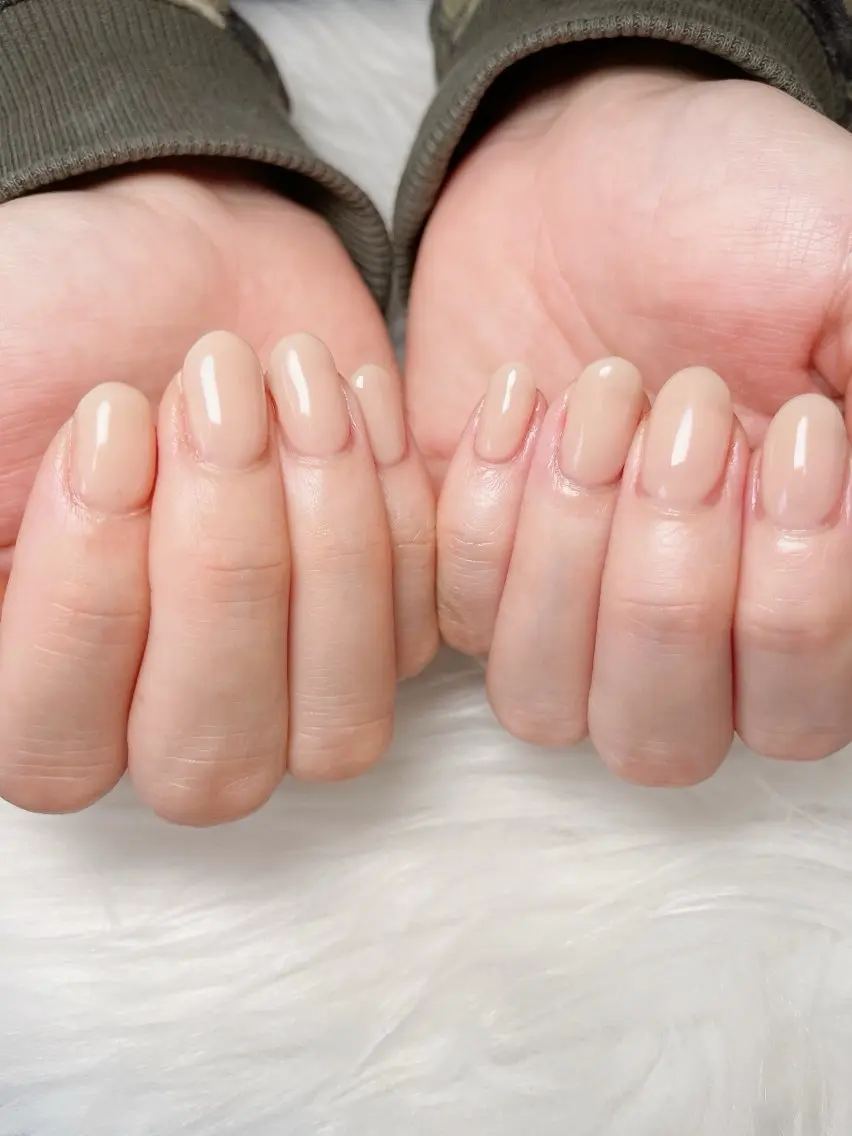 ネイル ワンカラーネイル ハンドネイル nailsalon Rinのネイルデザイン