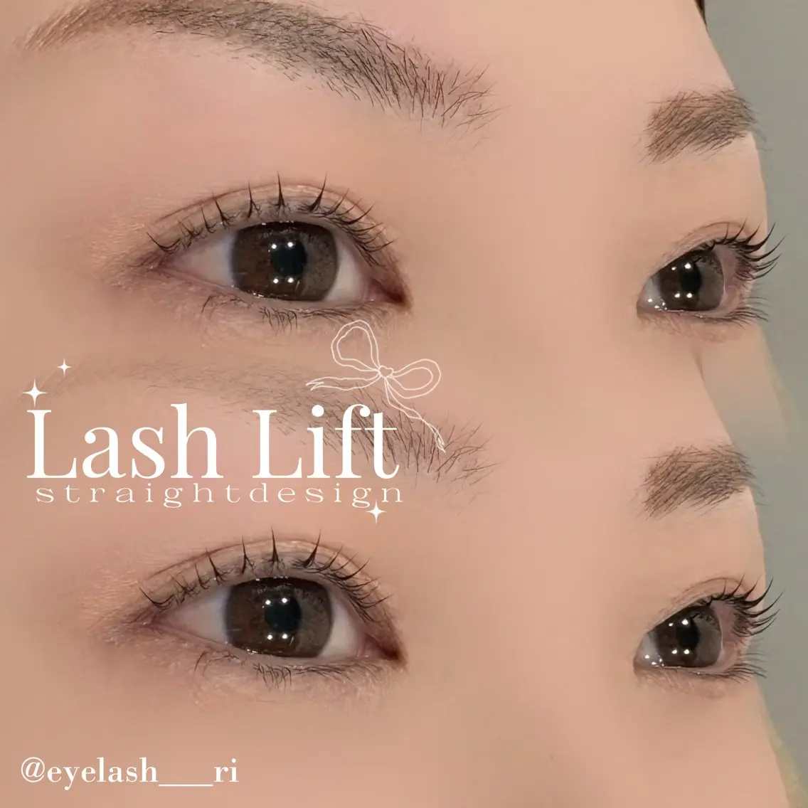 マツエク・マツパ ナチュラル まつげパーマ マツパ eyelash Lily Rinaのマツエク・マツパデザイン