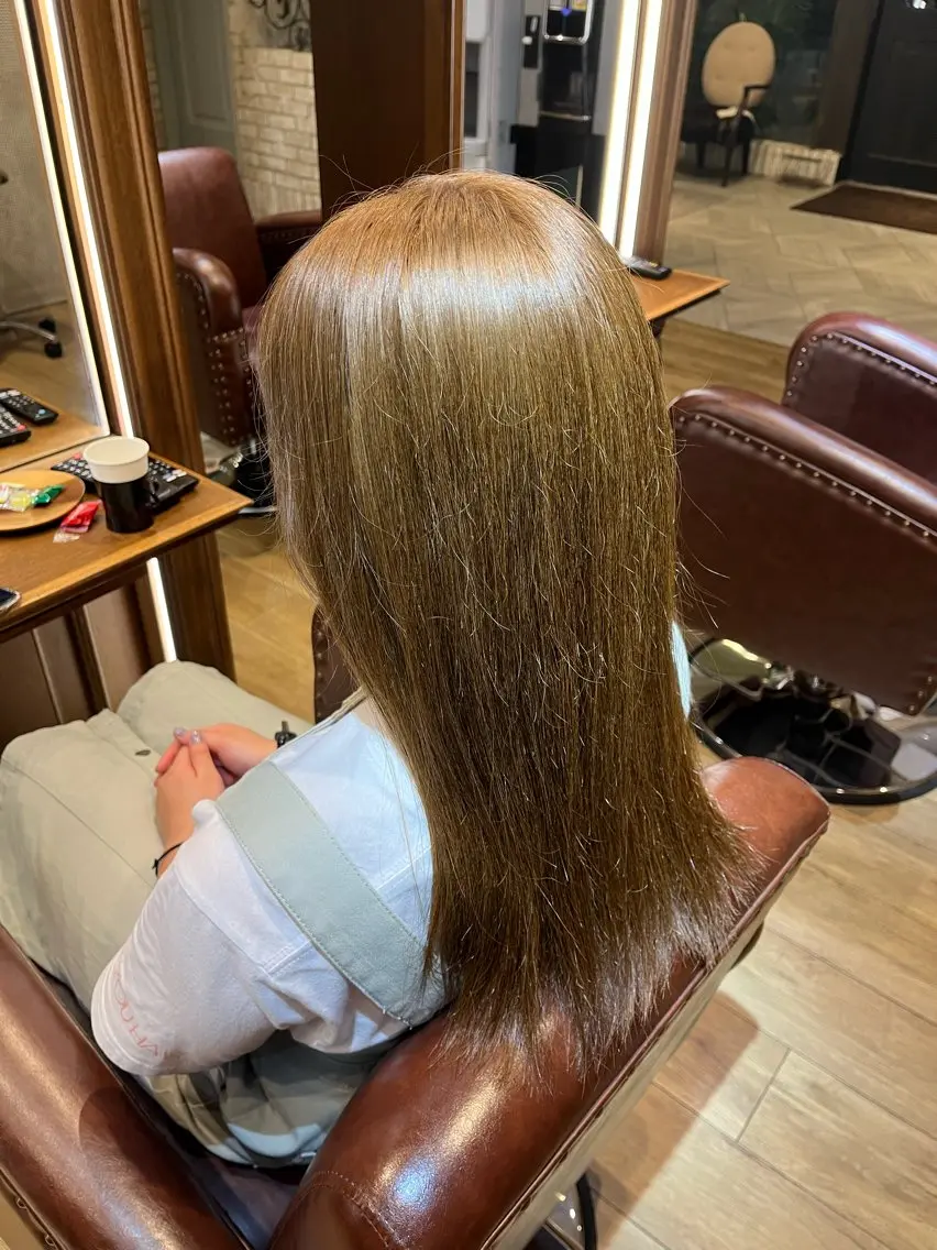 ロング カラー ヘアカラー ボブカットモデル募集 🌟hana🦖のヘアスタイル