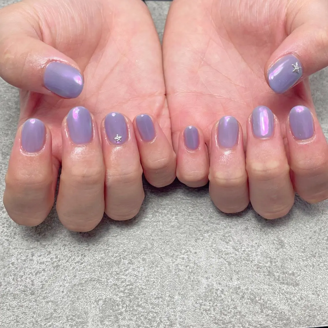ネイル クリアネイル nailroom DIASOMNIAのネイルデザイン