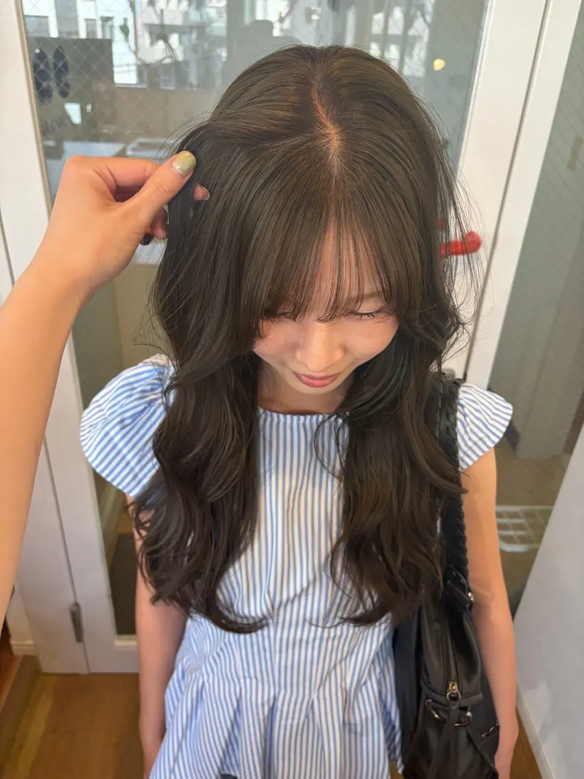 ロング カラー カット ヘアカラー ❕マンツーマン施術❕ 🍊Moemiのヘアスタイル