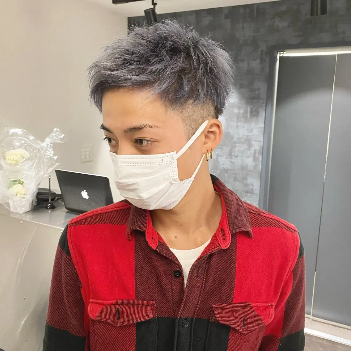 ショート メンズ メンズブリーチ ケアカラー ⚡️ショート特化⚡️ ATARUのヘアスタイル