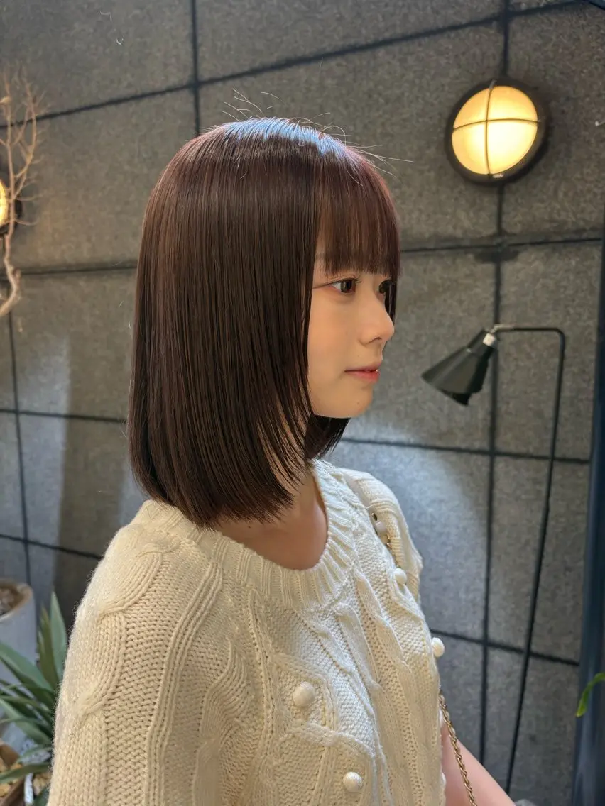 ミディアム カラー 似合わせカラー/ RENのヘアスタイル