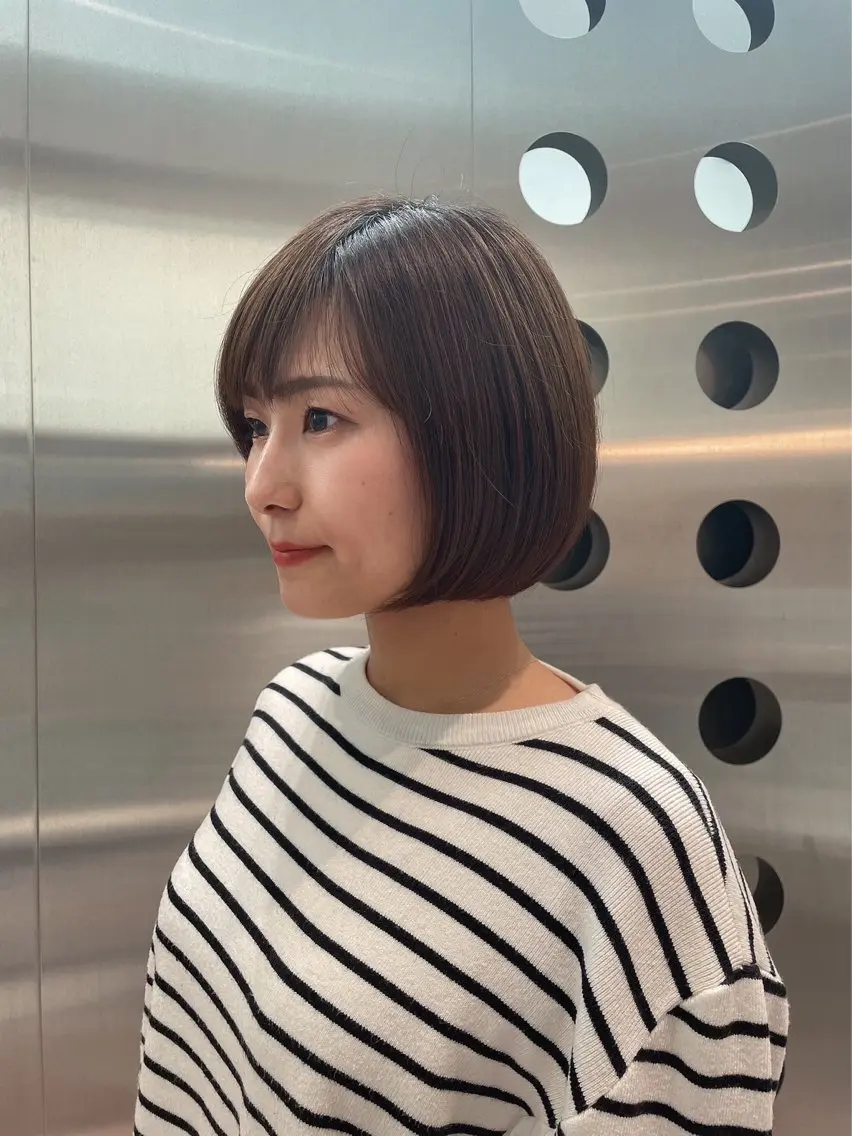 ショート カラー 堀江 /木下椋麻のヘアスタイル