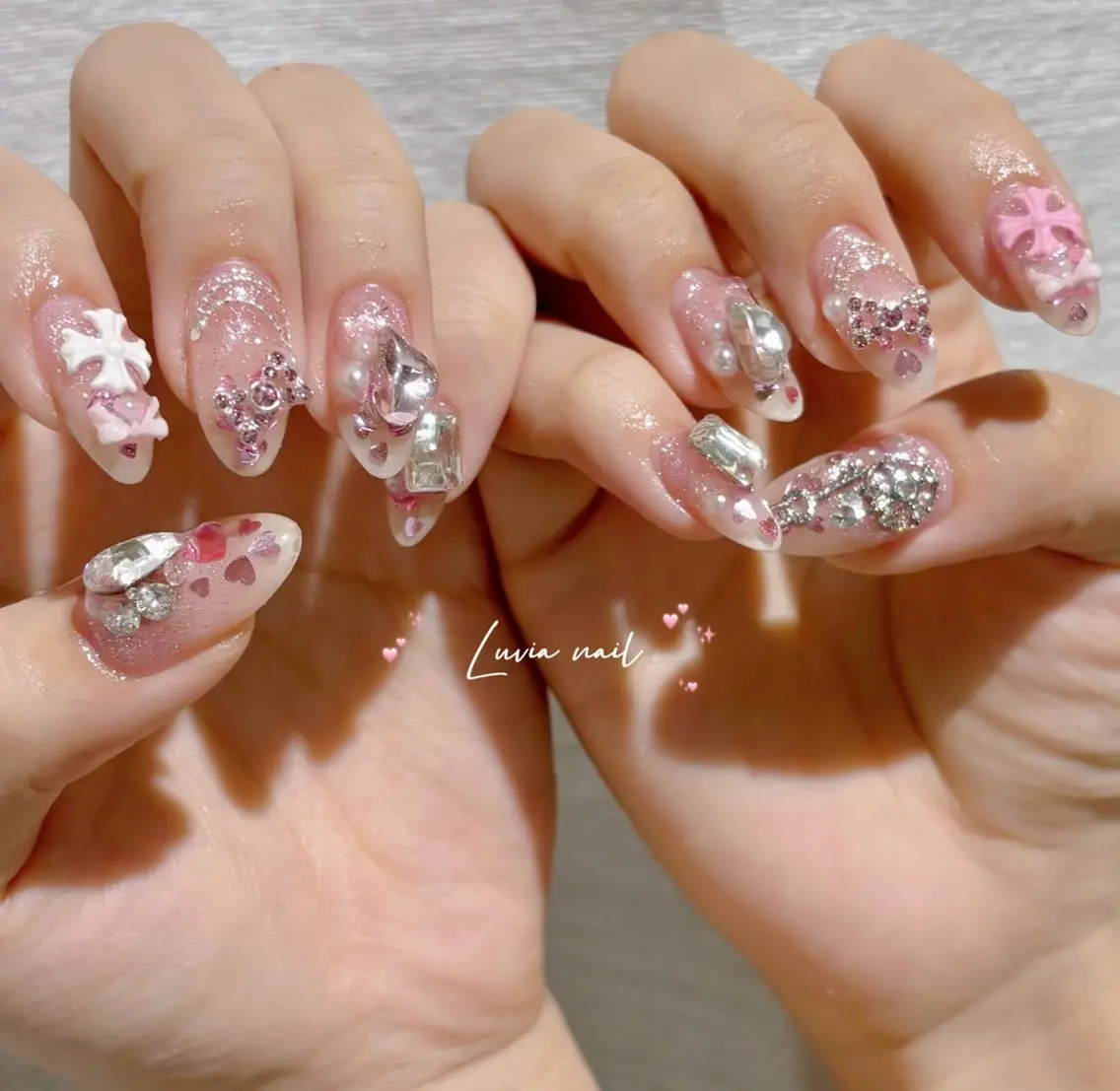 ネイル ハンドネイル 🎀Luvia nail 池袋✨のネイルデザイン