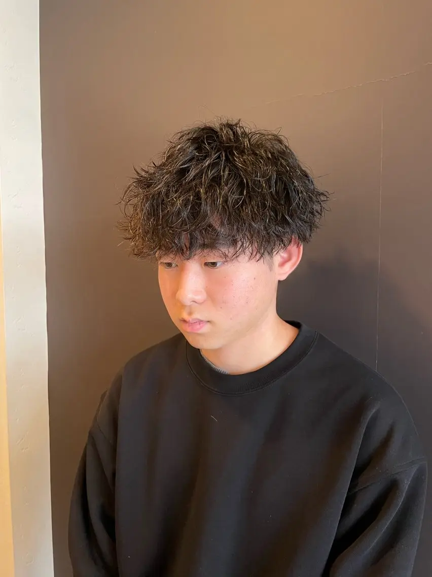 ショート パーマ メンズ カット パーマ パーマ指名No.1/ /Ryosuke.のヘアスタイル