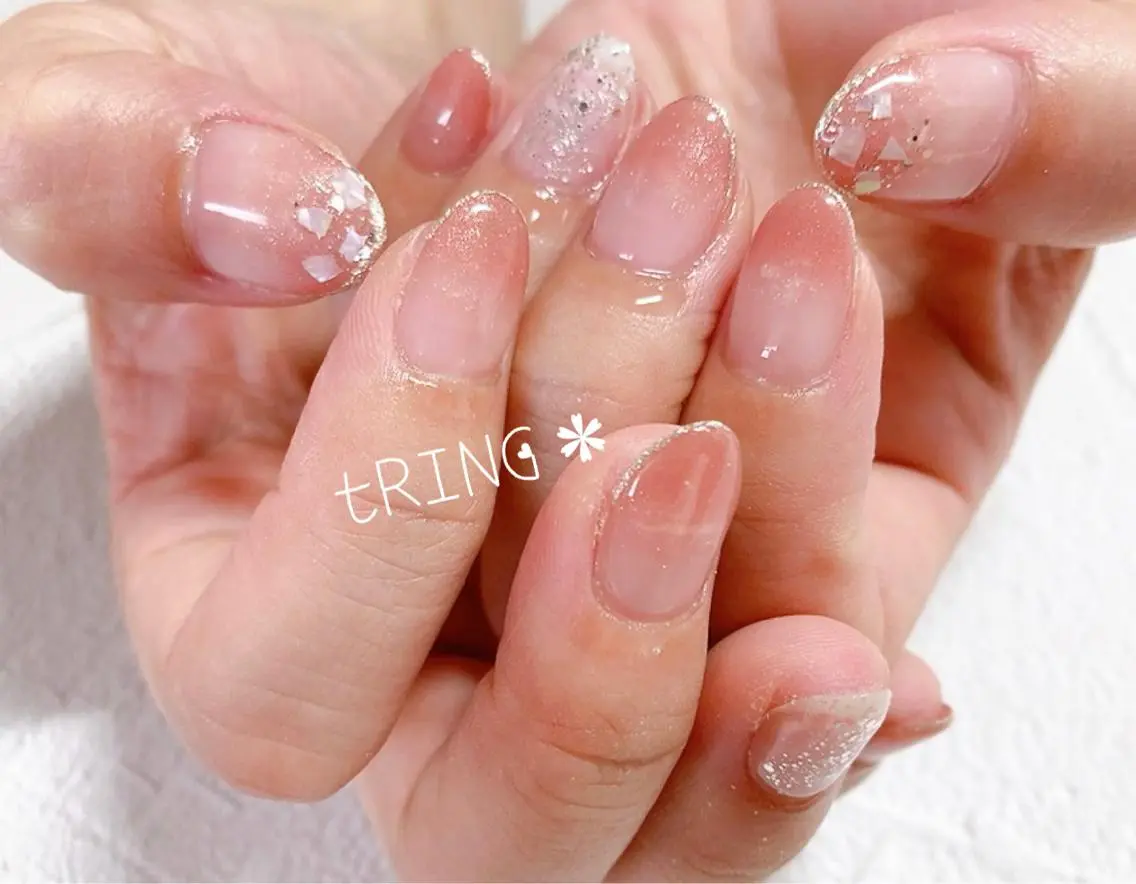 ネイル ハンドネイル tRING* しいの木台のネイルデザイン