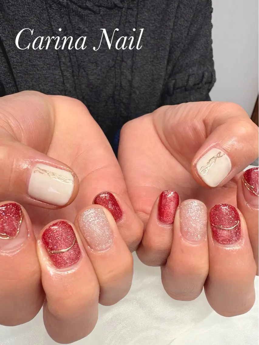 ネイル シンプルネイル CarinaNail yukariのネイルデザイン