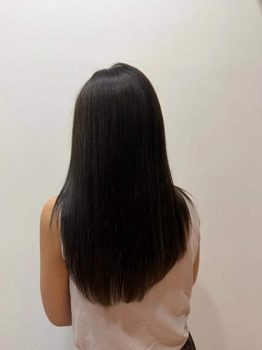 ロング 縮毛矯正 髪質改善×美髪矯正/ 岡山/総社/出水裕大のヘアスタイル