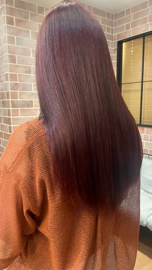 ロング カット ヘアカラー トリートメント 銀座ボブカラーパーマ misakiのヘアスタイル