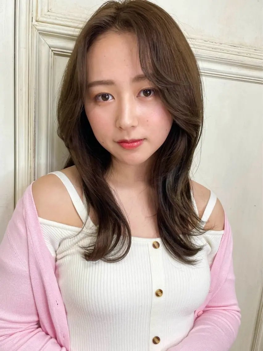 ロング 似合わせカット 江口 さやかのヘアスタイル