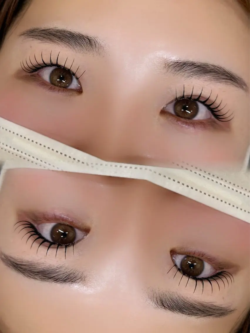エクステ× パーマ 100本の写真