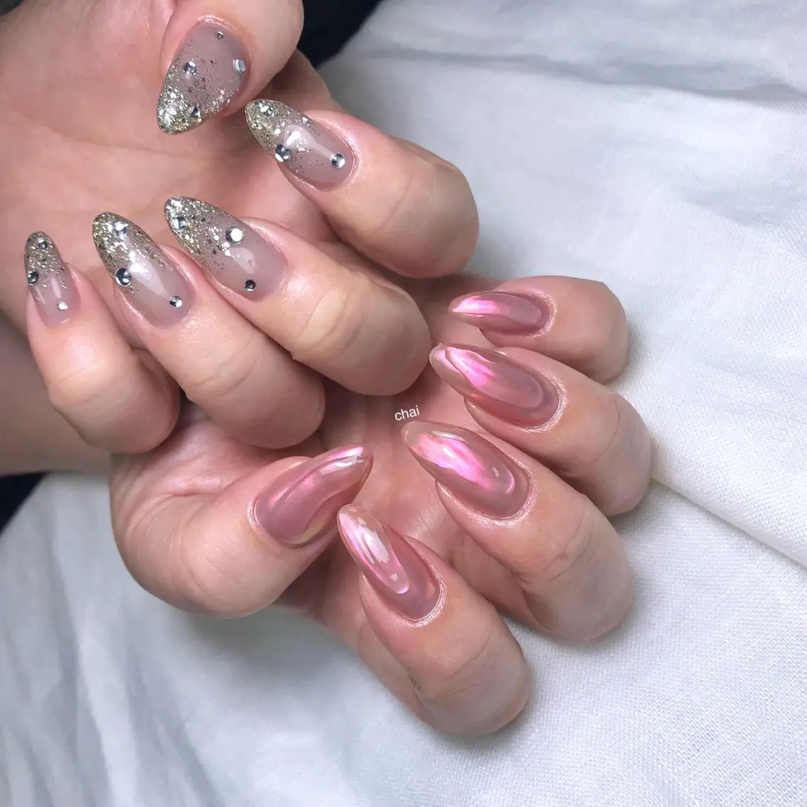 ネイル ハンドネイル 💅chainail _ai📍鶴橋のネイルデザイン