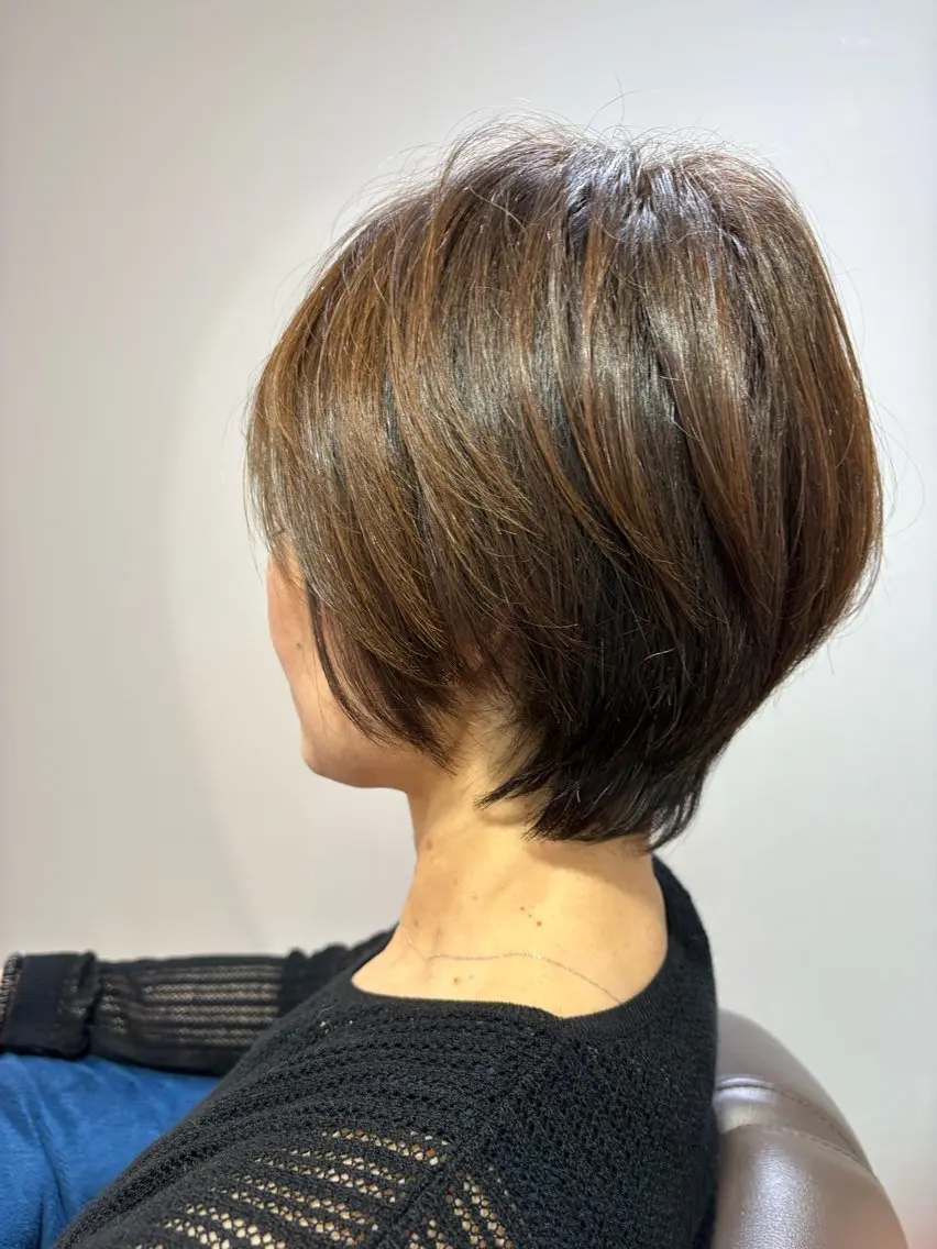 ショート 西本 美華のヘアスタイル