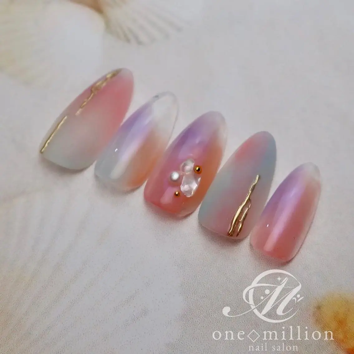 ネイル nail salon ワンミリオンのネイルデザイン