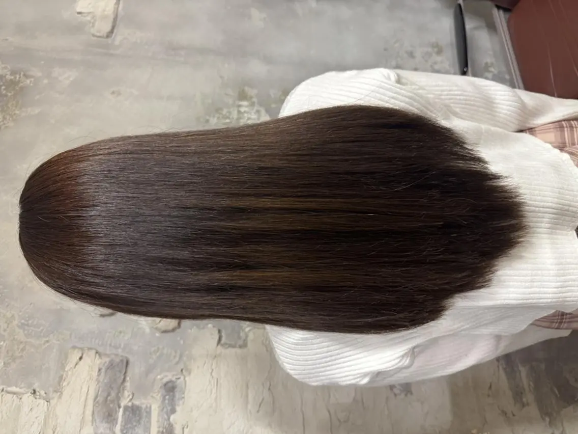 ロング カラー エクステ 超音波エクステ🎀 shokoのヘアスタイル