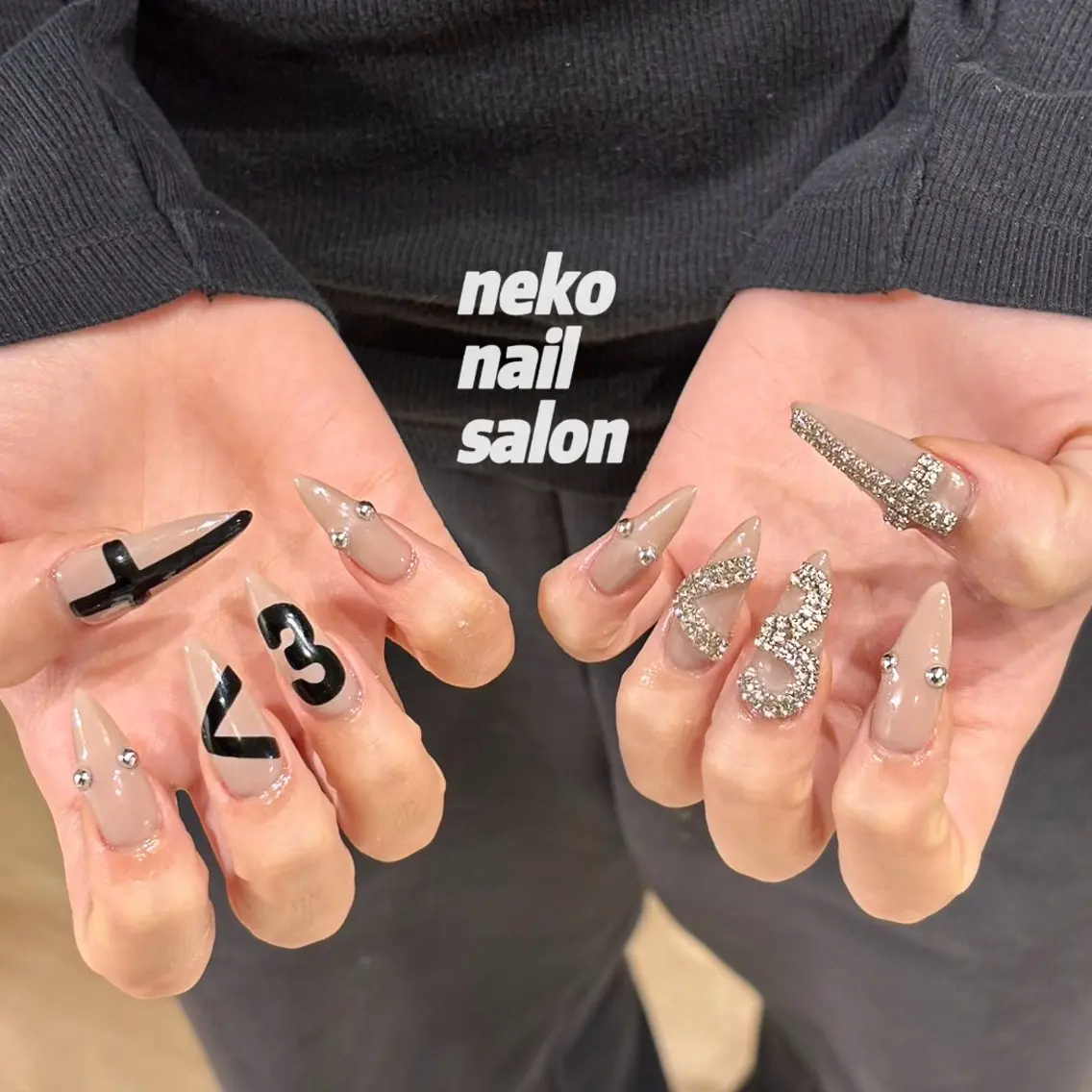ネイル 持ち込み ハンドネイル neko nailのネイルデザイン
