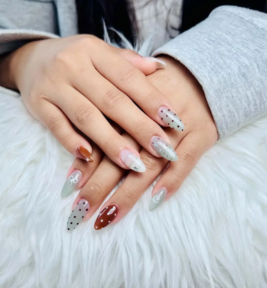 ネイル ハンドネイル Nail Salon An スタッフのネイルデザイン