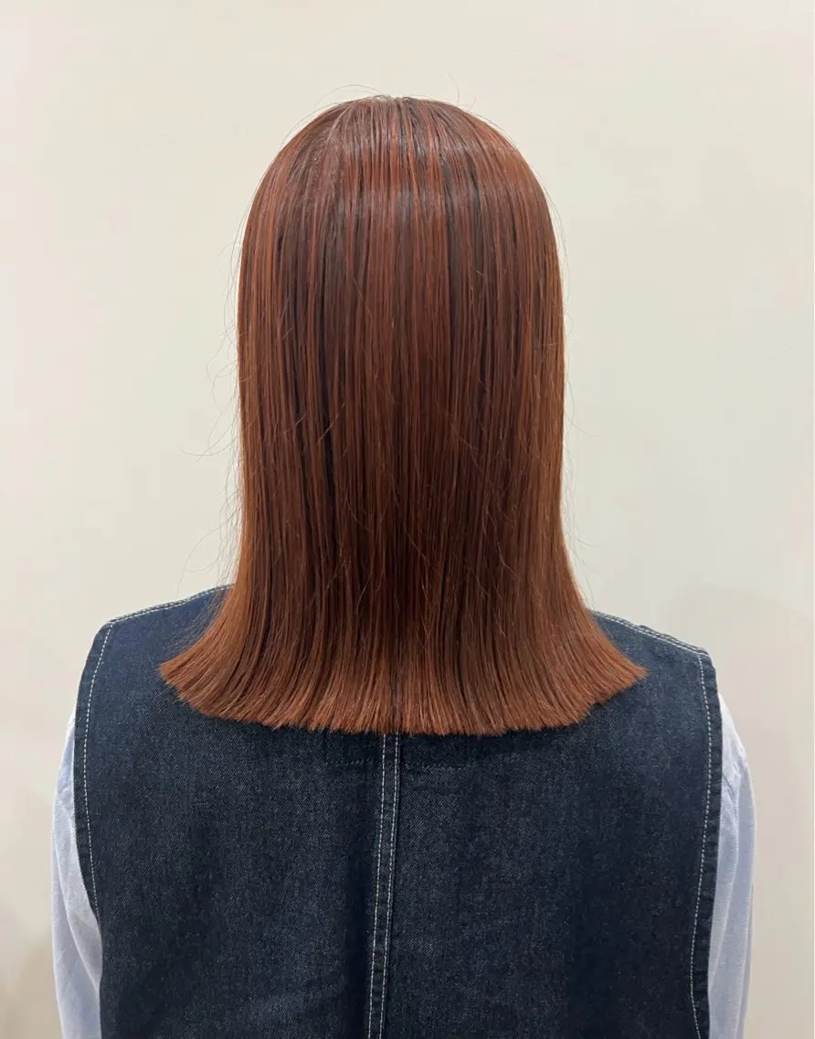 ミディアム カラー オグニ ヒマリのヘアスタイル