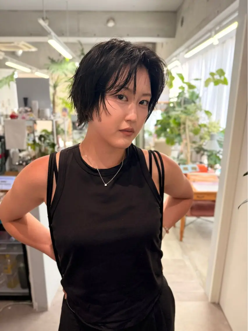 ショート ショートボブ ショートレイヤー ボブ レイヤーカット ショートヘア ショート パーマ専門 小山慶太のヘアスタイル