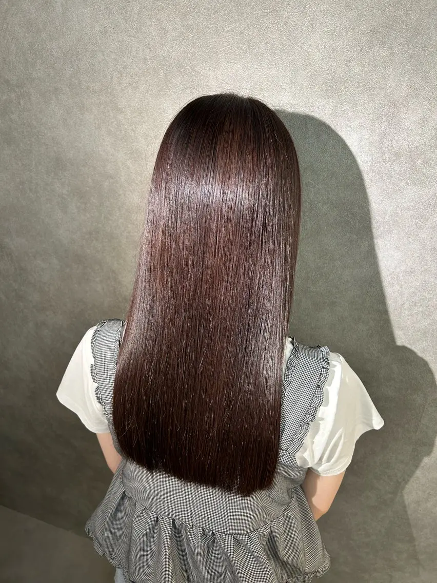 ロング 髪質改善 トリートメント トリートメント nui【茨木】本多 莉果子のヘアスタイル