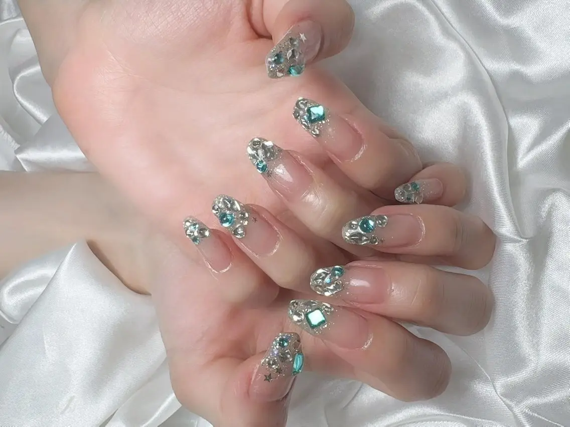ネイル フットネイル フレンチネイル グラデーション 韓国ネイル マグネットネイル ハンドネイル ハンドケア Hara Nail 【持ち込みOK】のネイルデザイン