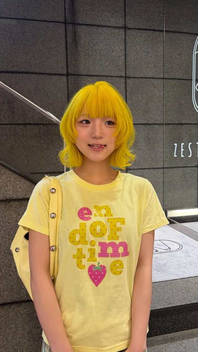 カラー 海優⭐️ネイル⭐️ 透明感カラーのヘアスタイル