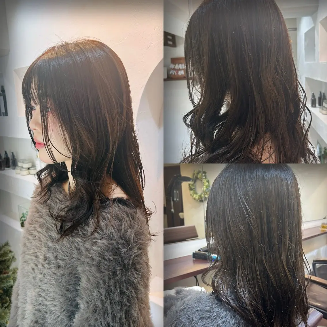ロング 透明感のあるカラーと レイヤーカット龍星のヘアスタイル
