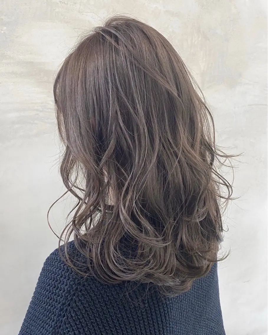 セミロング カラー メンズ ヘアカラー 原田 幸嗣のヘアスタイル