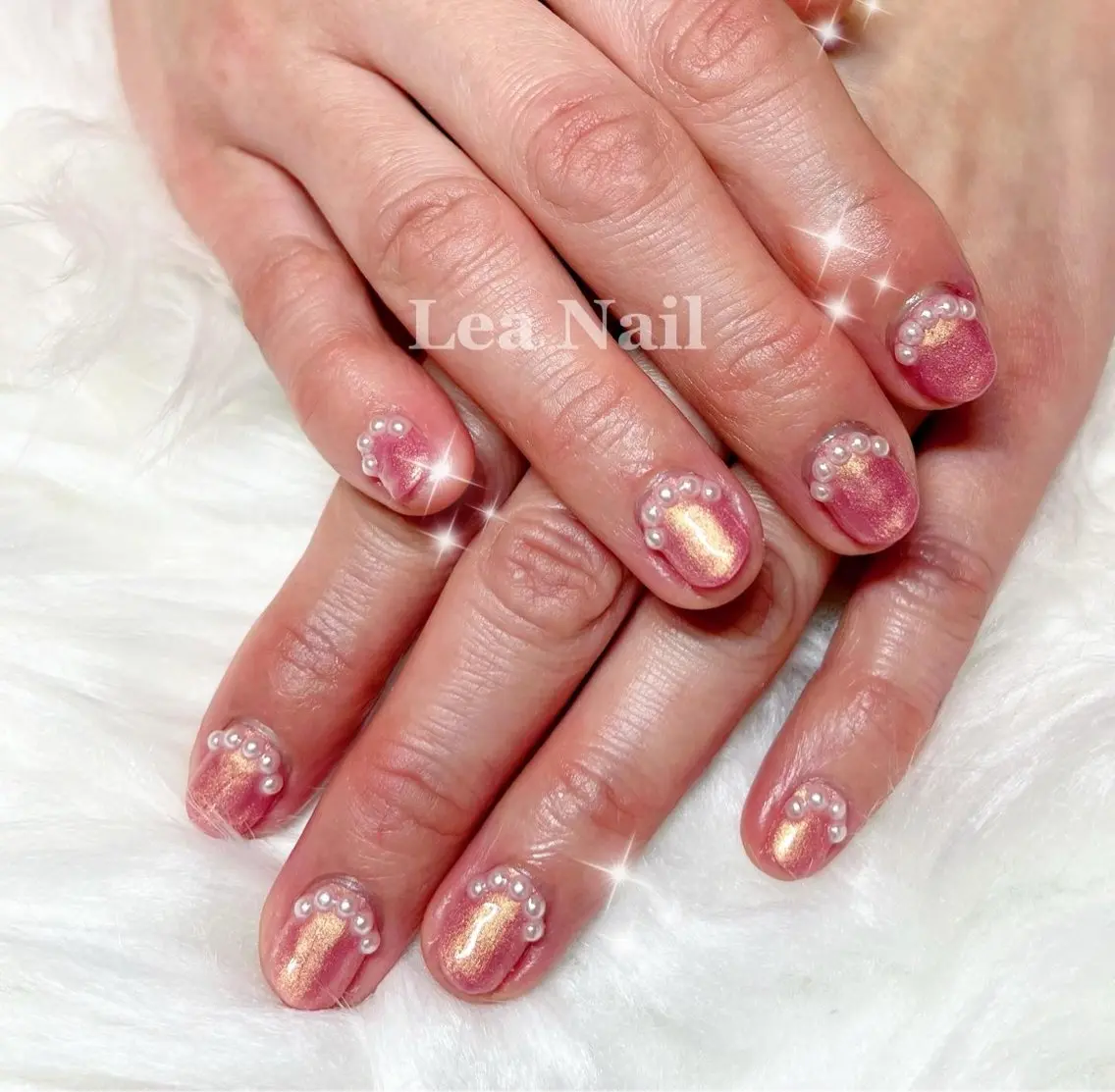 ネイル ブライダルネイル Lea Nailのネイルデザイン