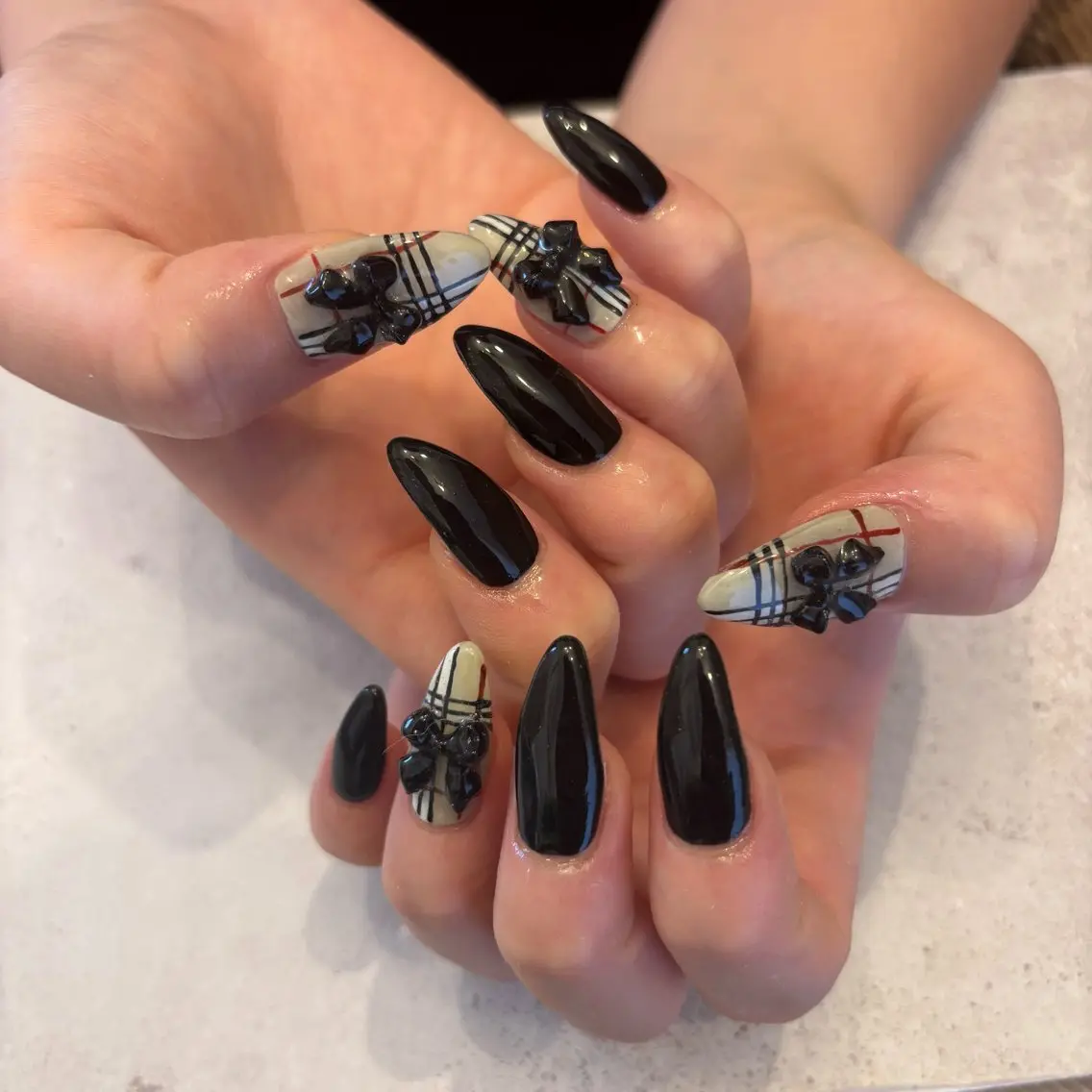 ネイル ハンドネイル Sea  nail by emaのネイルデザイン