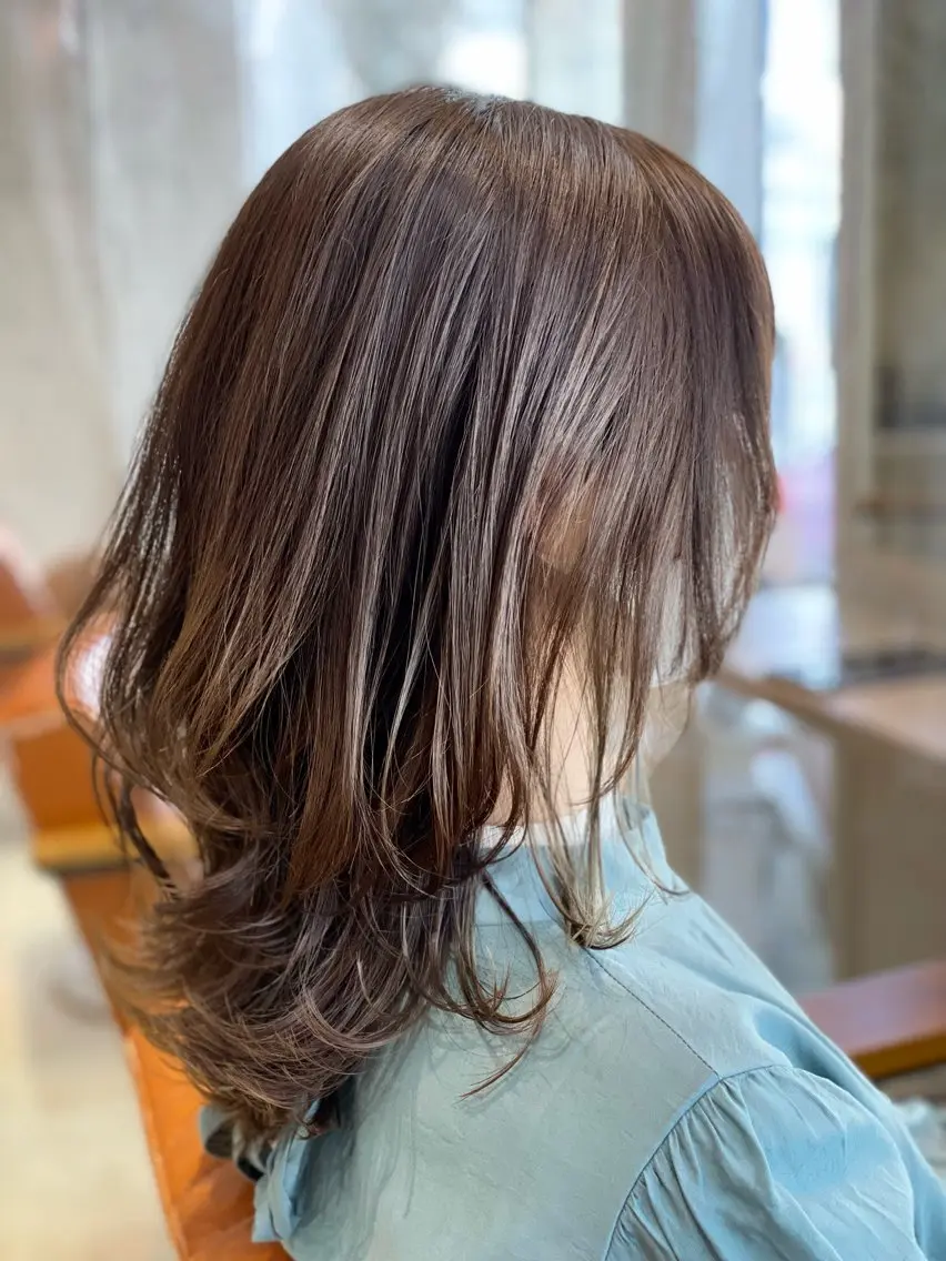 ミディアム 櫻田 朴のヘアスタイル