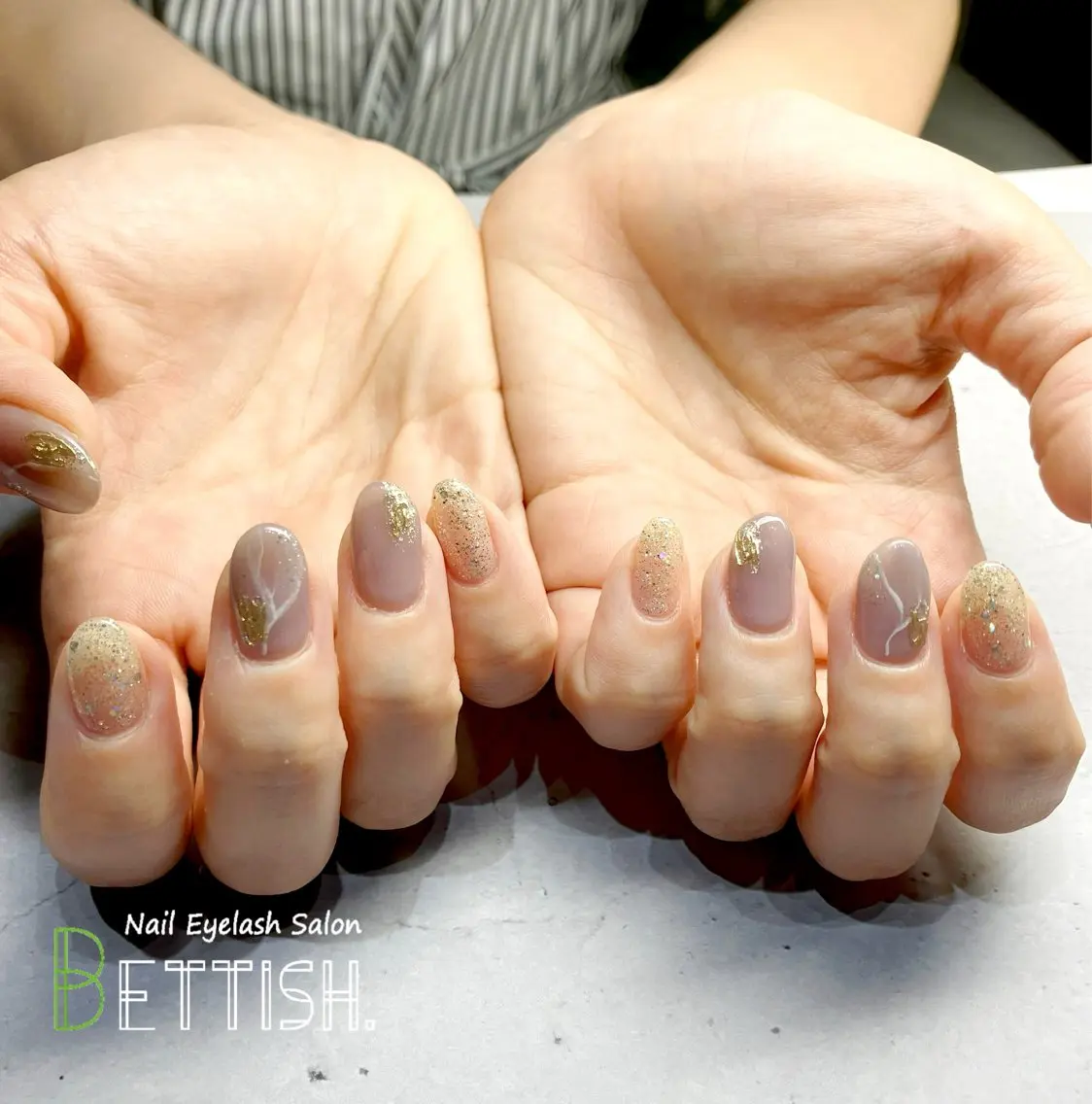 ネイル パープル BETTISH. KUMIKO☺︎︎のネイルデザイン