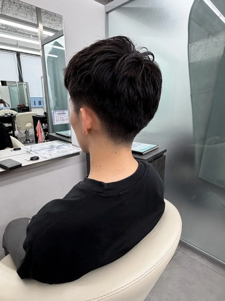 ショート メンズ メンズカット×パーマ ✂️今井魁人✂️のヘアスタイル