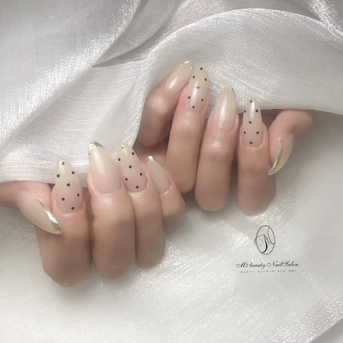ネイル アートネイル 長さ出し ジェルネイル パラジェル スカルプネイル ハンドネイル M2 beauty Nankaのネイルデザイン